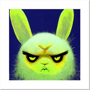 Angry bunny 4 Posters and Art